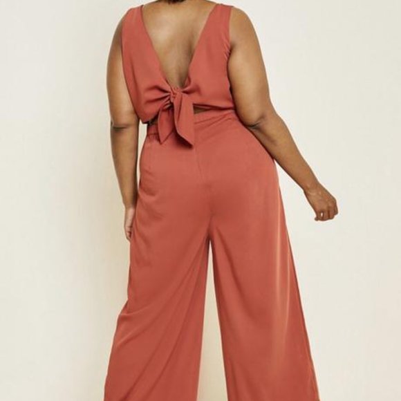 Hayden LA The Celeste jumpsuit in Coral - Picture 2 of 7